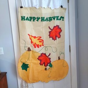 Happy Harvest outdoor flag